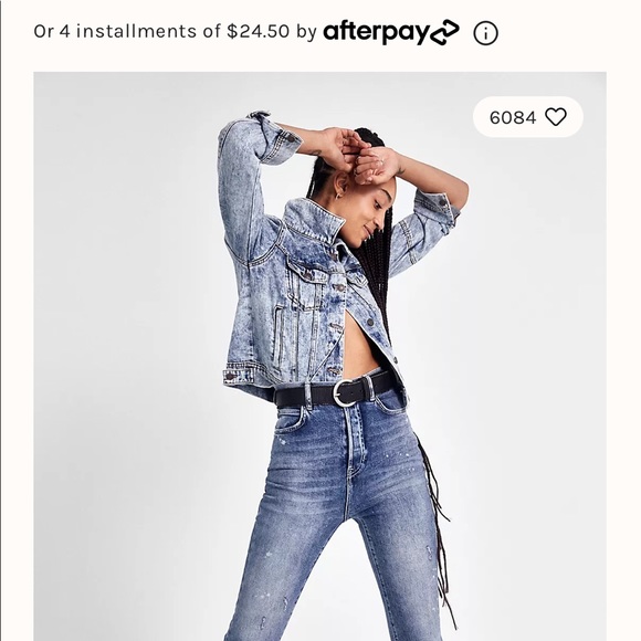 Free People Rumors denim jacket XS - new without tags never worn - Picture 2 of 7